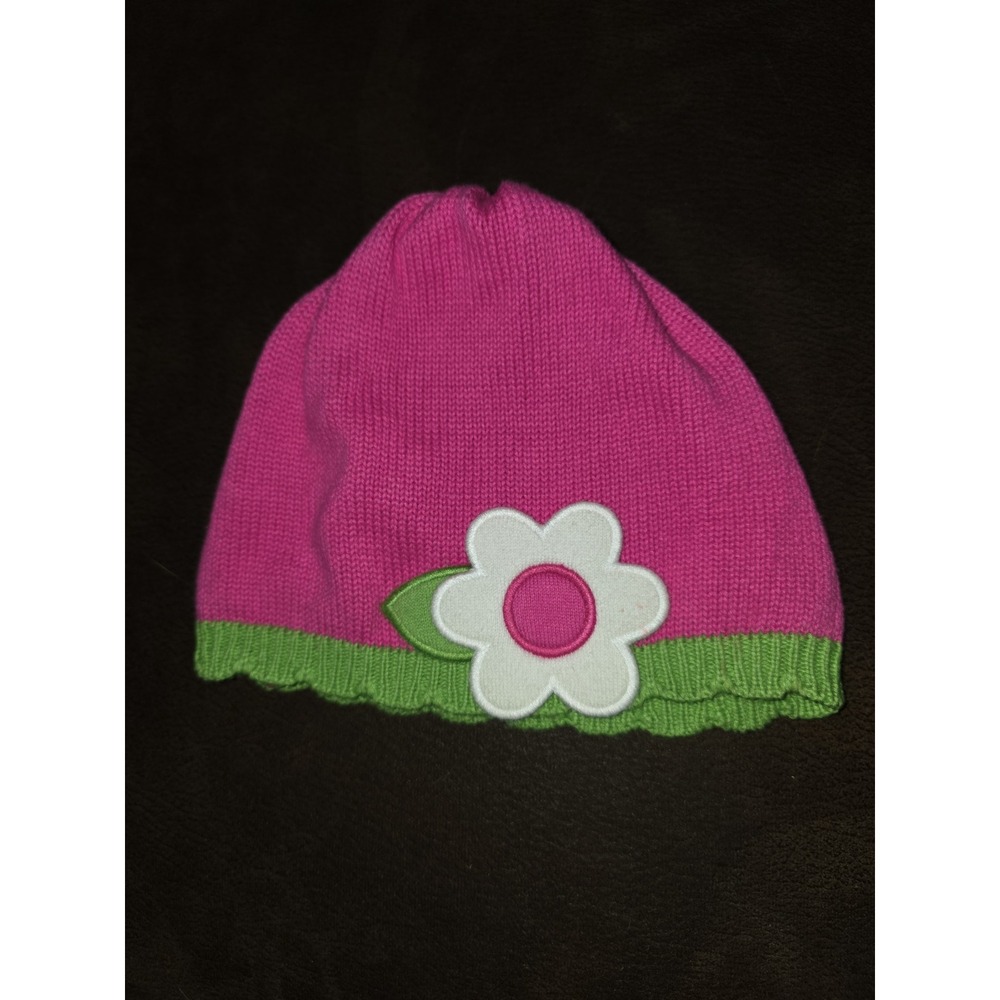 Gymboree showers of flowers floral beanie hat 4t‎ 5t
